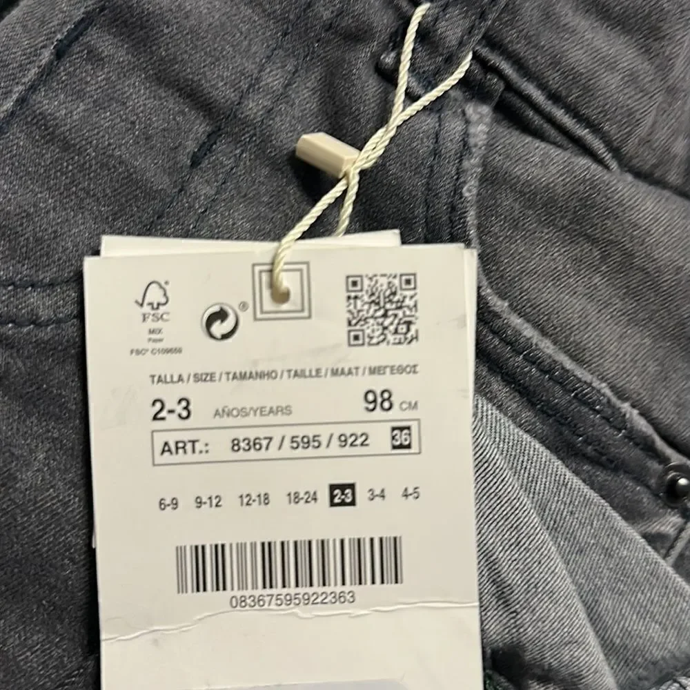 ZARA Kids | Dark Gray | SKINNY JEANS